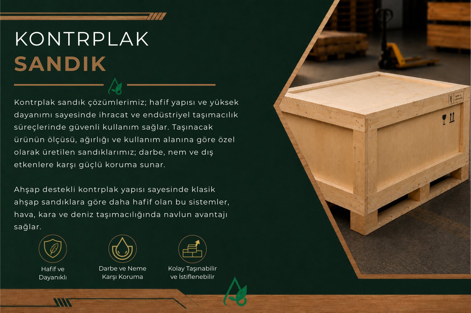 Kontrplak sandık