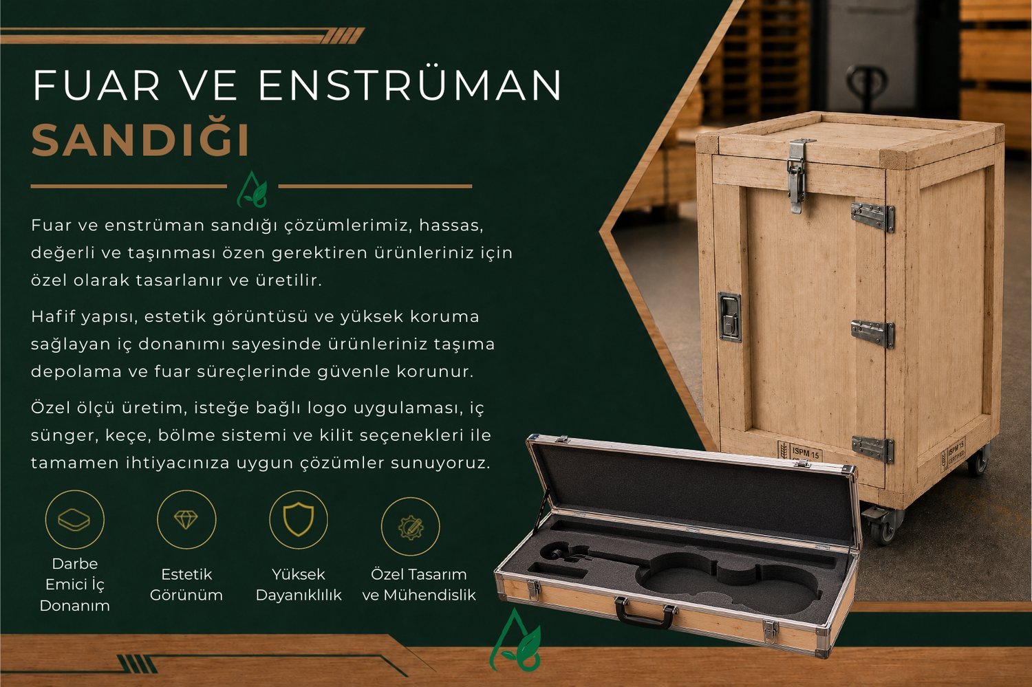 Fuar ve enstrüman sandığı